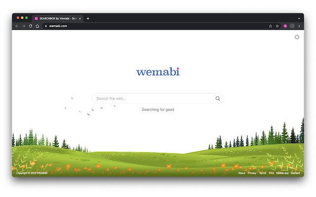 SEARCHBOX ni Wemabi mula sa Chrome web store na tatakbo sa OffiDocs Chromium online