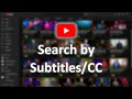 Tìm kiếm theo Phụ đề/CC cho Youtube™ từ cửa hàng Chrome trực tuyến để chạy với OffiDocs Chrome trực tuyến