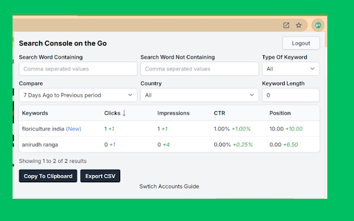 Search Console on the go  from Chrome web store to be run with OffiDocs Chromium online