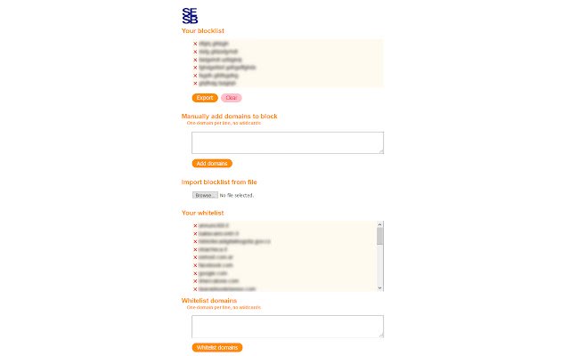 Search Engine Spam Blocker จาก Chrome เว็บสโตร์ที่จะทำงานร่วมกับ OffiDocs Chromium ออนไลน์