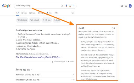 SearchGPT  from Chrome web store to be run with OffiDocs Chromium online