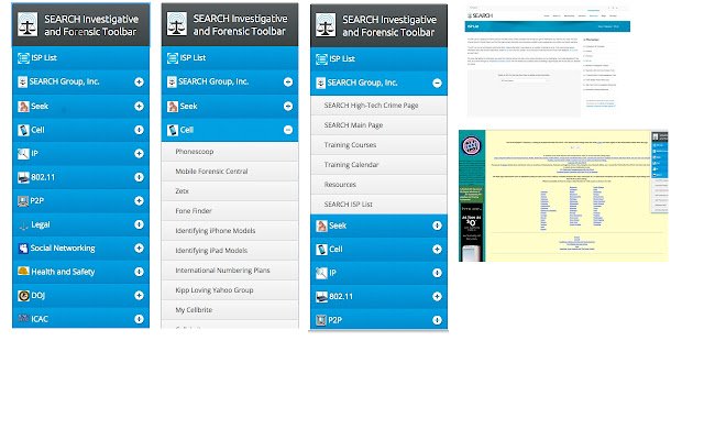 جستجوی نوار ابزار تحقیقاتی و قانونی از فروشگاه وب کروم برای اجرای آنلاین با OffiDocs Chromium