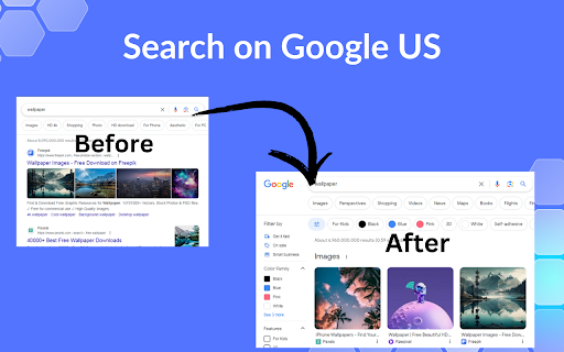 Search on Google US  from Chrome web store to be run with OffiDocs Chromium online