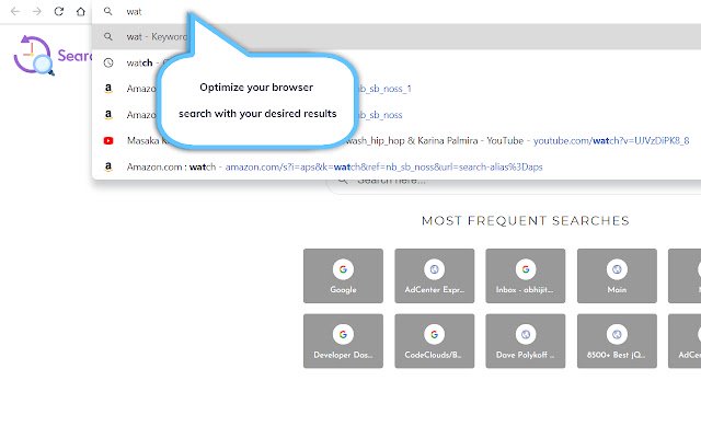 Search Optimizer  from Chrome web store to be run with OffiDocs Chromium online