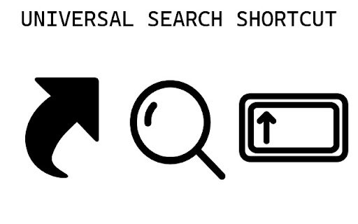 Search shortcut  from Chrome web store to be run with OffiDocs Chromium online