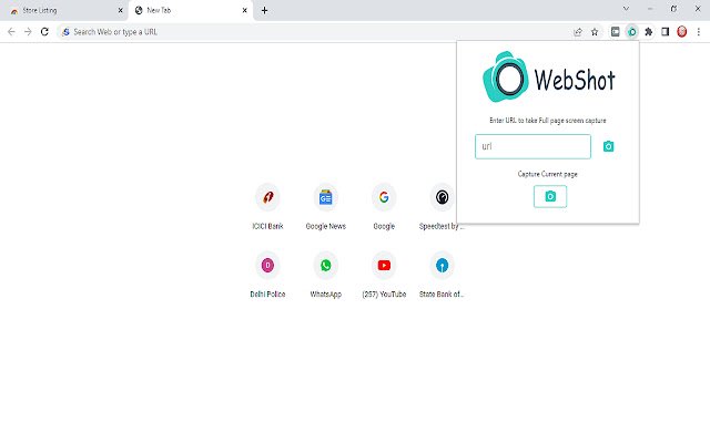 SearchShot Captura de pantalla completa de la página web de Chrome web store para ejecutarse con OffiDocs Chromium en línea