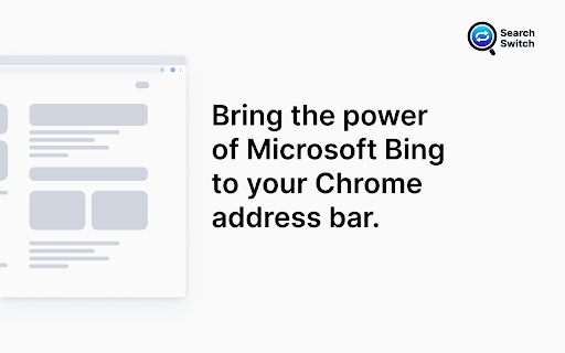 Search Switch  from Chrome web store to be run with OffiDocs Chromium online