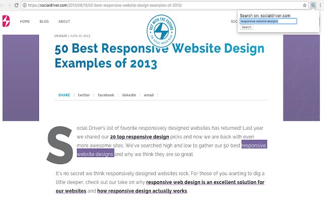 Search the Current Site  from Chrome web store to be run with OffiDocs Chromium online