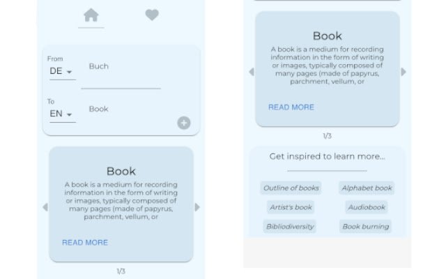Search Vocab  from Chrome web store to be run with OffiDocs Chromium online