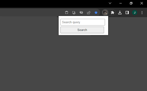 Search within website  from Chrome web store to be run with OffiDocs Chromium online