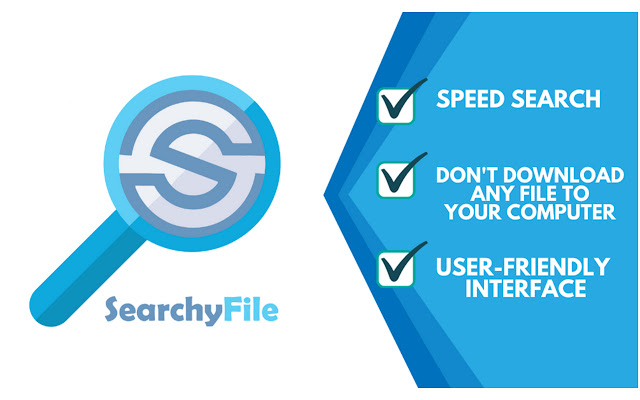 SearchyFile ze sklepu internetowego Chrome do uruchomienia z OffiDocs Chromium online