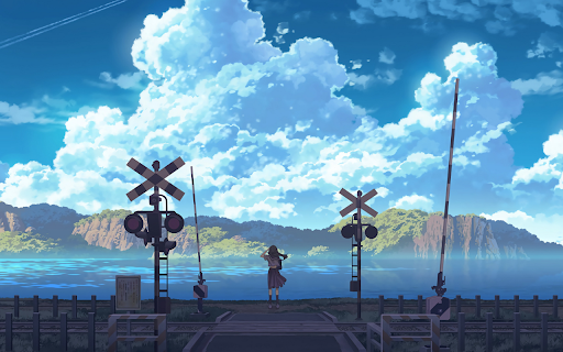 Seaside Railway Crossing  from Chrome web store to be run with OffiDocs Chromium online