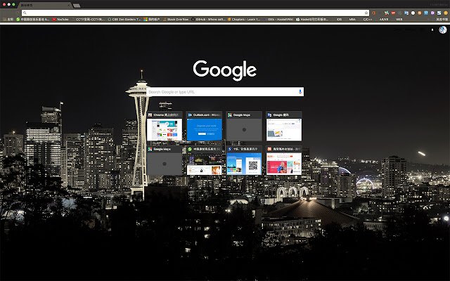 Seattle Night van de Chrome-webwinkel wordt uitgevoerd met OffiDocs Chromium online
