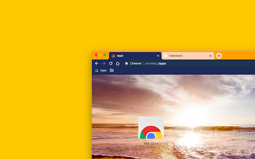 Sea View Theme  from Chrome web store to be run with OffiDocs Chromium online