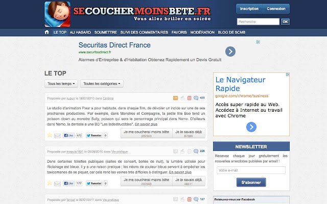 Se Coucher Moins Bête  from Chrome web store to be run with OffiDocs Chromium online
