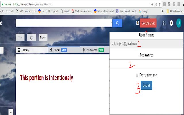 Chrome ウェブストアからの安全な Google Chat を OffiDocs Chromium オンラインで実行
