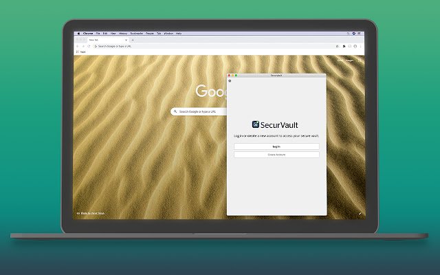 SecurVault Secure Password Manager  from Chrome web store to be run with OffiDocs Chromium online