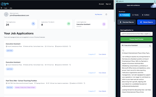 Seekly AI  from Chrome web store to be run with OffiDocs Chromium online