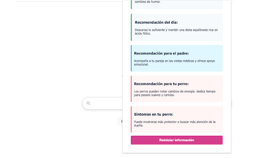 Seguimiento de Embarazo  from Chrome web store to be run with OffiDocs Chromium online