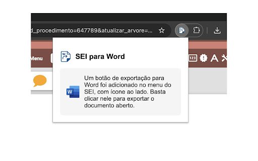 SEI para Word  from Chrome web store to be run with OffiDocs Chromium online
