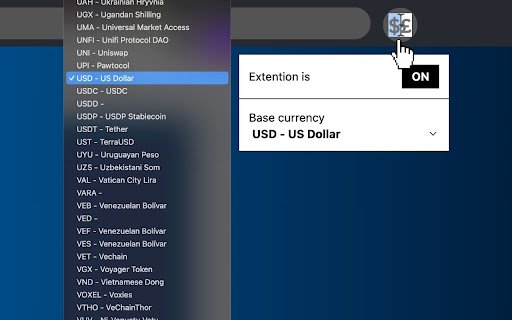 Selection Converter  from Chrome web store to be run with OffiDocs Chromium online