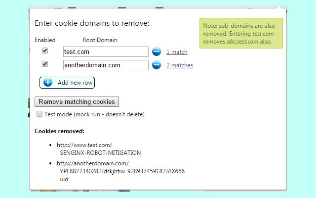 Вибірковий засіб для видалення файлів cookie з веб-магазину Chrome, який можна запускати за допомогою OffiDocs Chromium онлайн
