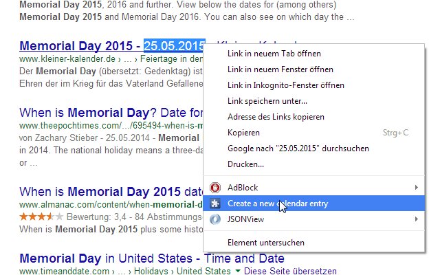 Select n date  from Chrome web store to be run with OffiDocs Chromium online