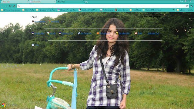 Selena Gomez 2.0 từ cửa hàng Chrome trực tuyến sẽ được chạy với OffiDocs Chromium trực tuyến