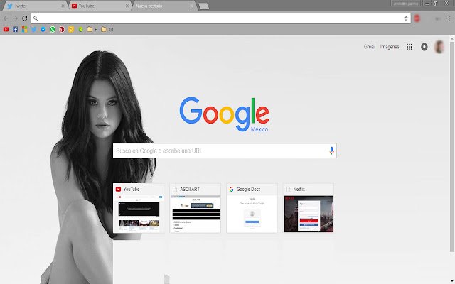 Tema Selena Gomez Revival din magazinul web Chrome va fi rulată online cu OffiDocs Chromium