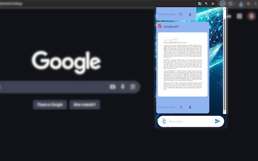 SelfChat  from Chrome web store to be run with OffiDocs Chromium online
