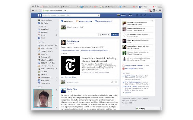 selfiesurfer  from Chrome web store to be run with OffiDocs Chromium online