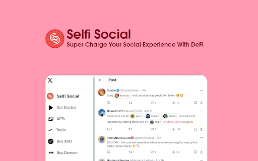 Selfi Social  from Chrome web store to be run with OffiDocs Chromium online