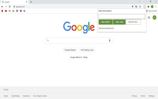 Selim Gül Pocket del Chrome Web Store verrà eseguito con OffiDocs Chromium online