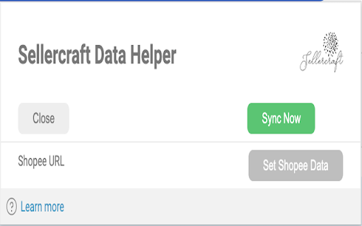 Sellercraft Data Helper  from Chrome web store to be run with OffiDocs Chromium online