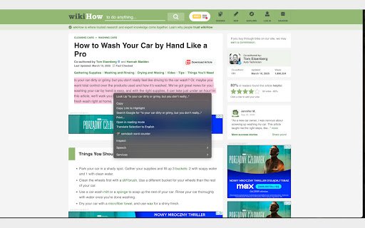 semdash word counter  from Chrome web store to be run with OffiDocs Chromium online