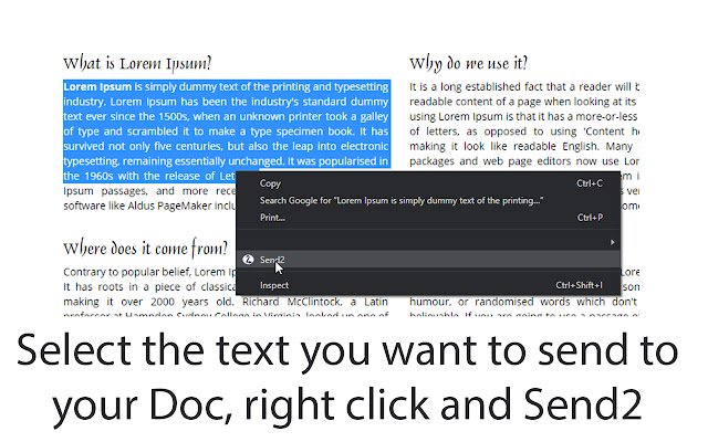 Send2 จาก Chrome เว็บสโตร์ที่จะเรียกใช้ด้วย OffiDocs Chromium ทางออนไลน์