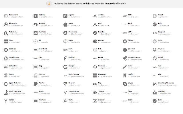 Sender Avatar Icons para sa Gmail mula sa Chrome web store na tatakbo sa OffiDocs Chromium online