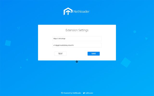 Send to Nethloader  from Chrome web store to be run with OffiDocs Chromium online