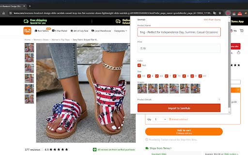 SenHub  from Chrome web store to be run with OffiDocs Chromium online