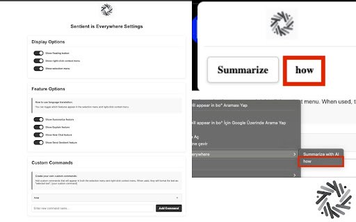 Sentient is Everywhere  from Chrome web store to be run with OffiDocs Chromium online