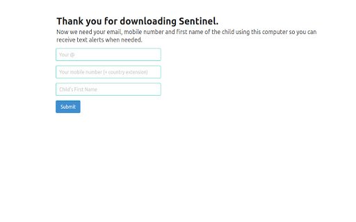 Sentinel  from Chrome web store to be run with OffiDocs Chromium online