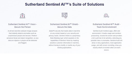 Sentinel AI Shield  from Chrome web store to be run with OffiDocs Chromium online
