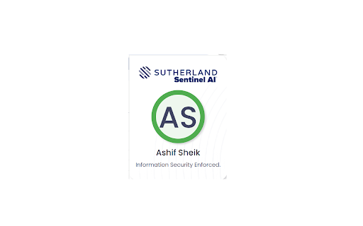 Sentinel Secure  from Chrome web store to be run with OffiDocs Chromium online