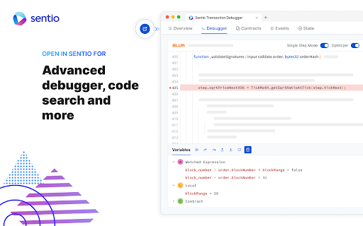 Sentio  from Chrome web store to be run with OffiDocs Chromium online