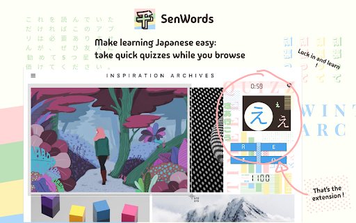 SenWords Thousand Words  from Chrome web store to be run with OffiDocs Chromium online