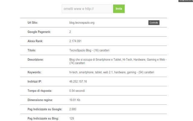 Seo Analizzatore Beta dal negozio web di Chrome da eseguire con OffiDocs Chromium online