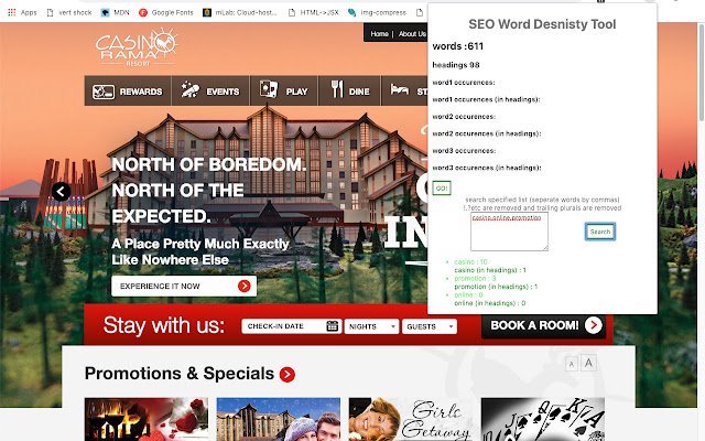 seo density tracker  from Chrome web store to be run with OffiDocs Chromium online