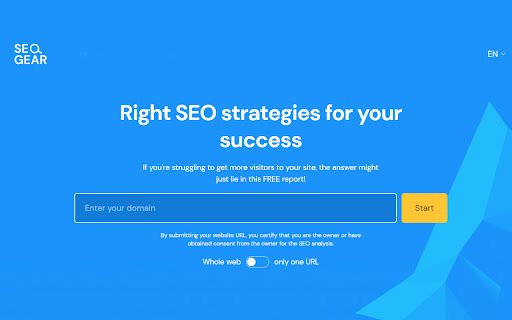 Seo Gear  from Chrome web store to be run with OffiDocs Chromium online