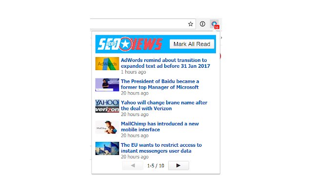 SEO Hero (https://seoheronews.com)  from Chrome web store to be run with OffiDocs Chromium online