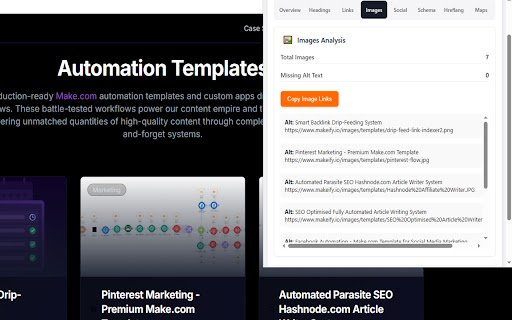 SEO Insights by Apex Marketing  from Chrome web store to be run with OffiDocs Chromium online